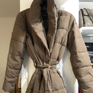 Gap primaloft puffy winter coat